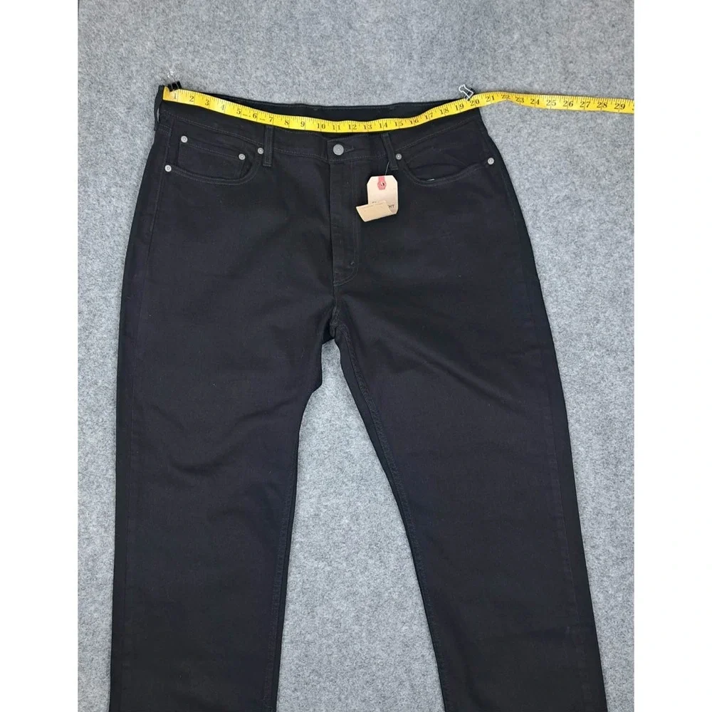 Levis 514 Straight Fit Jeans Stretch Jeans Black Size‎ 42X32 NEW